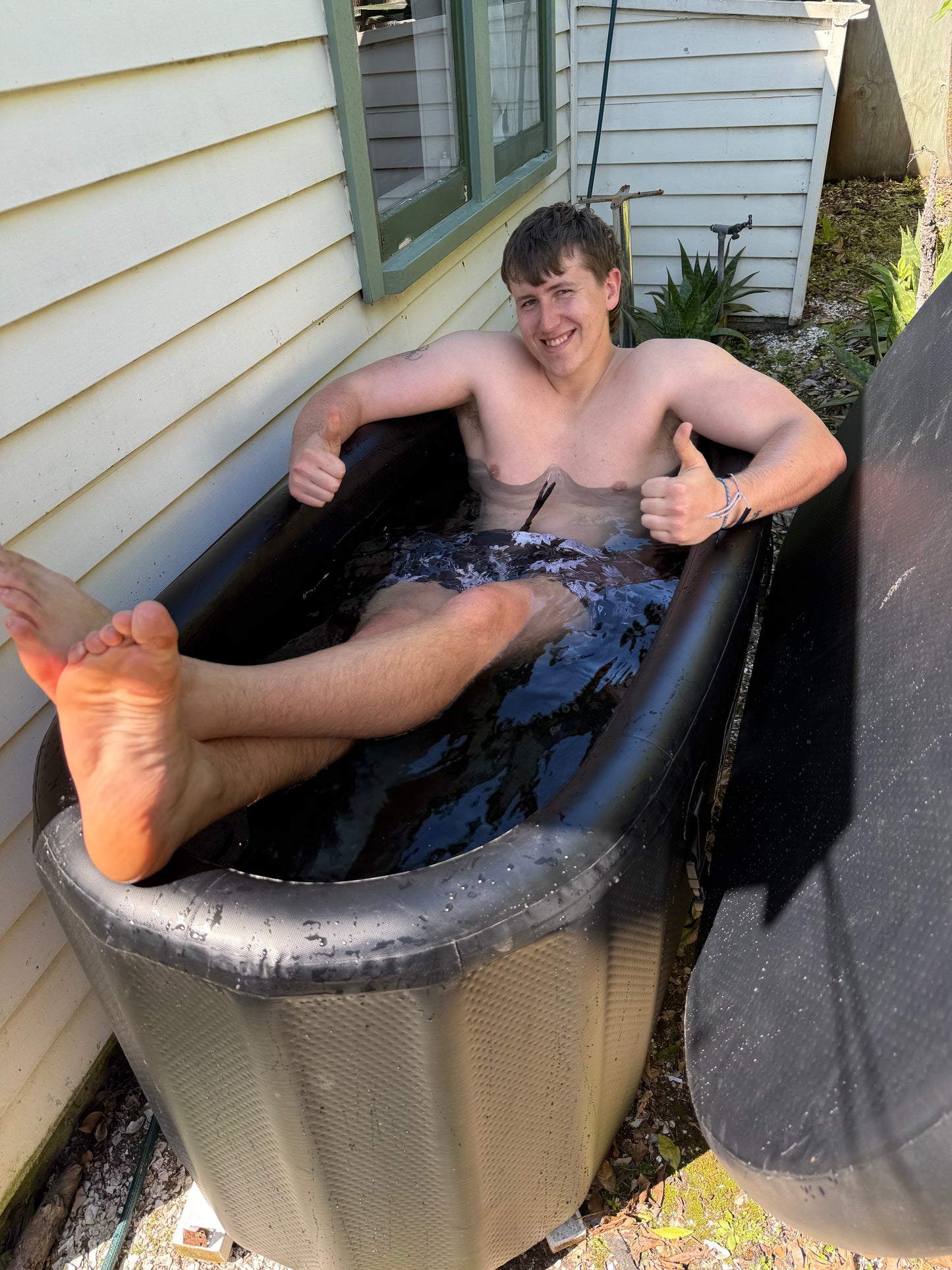 Oval Cold Plunge